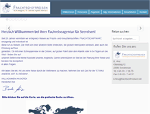 Tablet Screenshot of frachtschiff-reisen.net
